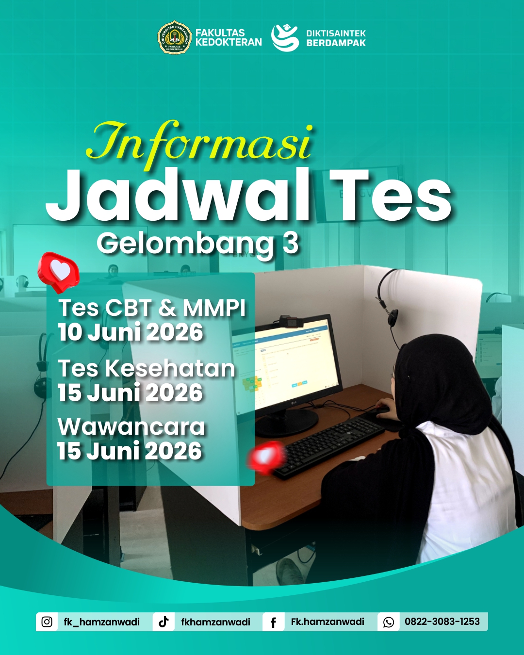 Jangan Sampai Ketinggalan! Tes Seleksi Gelombang 3 FK Universitas Hamzanwadi Siap Digelar